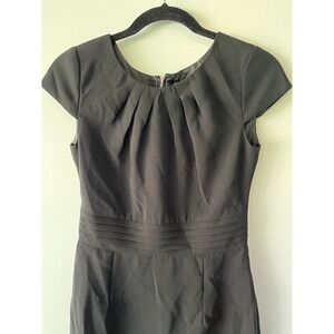 Tahari Dress Size 2 Arthur Levine ASL Black Classic Cocktail Business Career